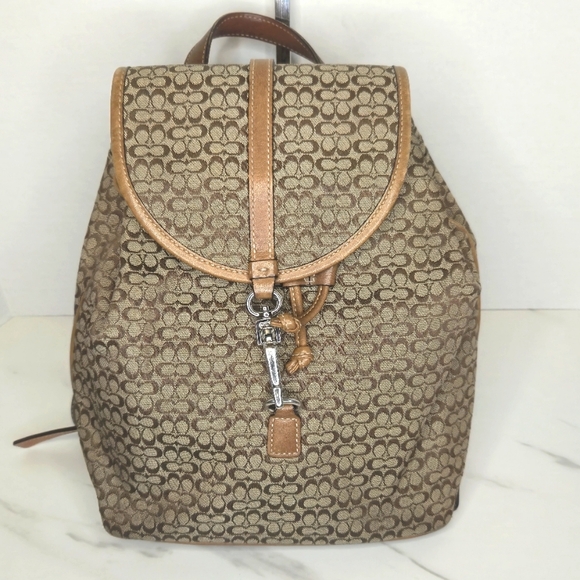 Coach Vintage Signature Mini C Small Backpack 6342 - Picture 1 of 14